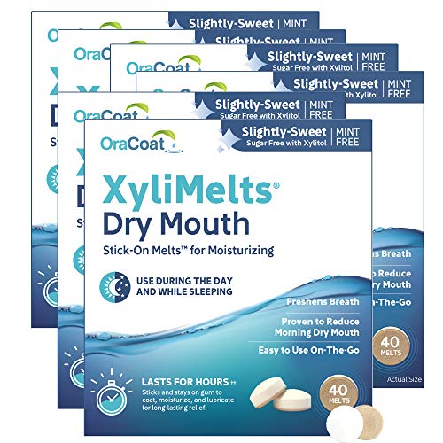 XyliMelts for Dry Mouth - Mint-Free (240 discs) by Xylimelts