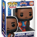 Funko Pop! Movies: Space Jam, A New Legacy - Figura de vinilo Lebron James Dribbling #1090 (incluye funda protectora compatible con Pop Box)