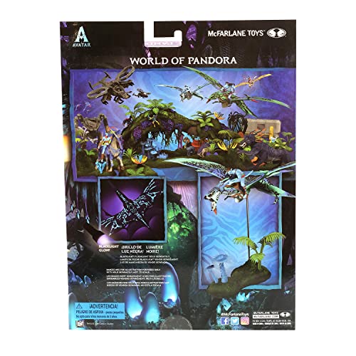 McFarlane - Avatar - World of Pandora Lrg DLX Set - A1 Jake Skully & Banshee (Bob)