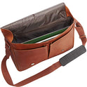 Kenneth Cole Risky Business Messenger Bag, Dark Brown, One Size