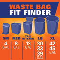 Hefty Ultra Strong Tall Kitchen Trash Bags, Lavender & Sweet Vanilla Scent