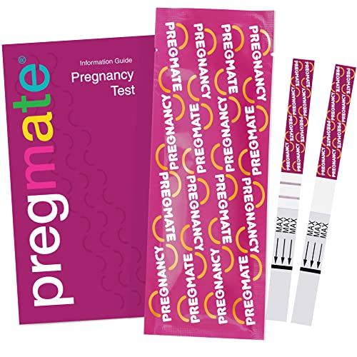 PreGMATE 100 Ovulación y 50 tiras de prueba de embarazo LH Kit de predictor de sobretensión Combo (100 LH + 50 HCG)