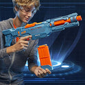 Nerf - Elite 2.0 Echo CS-10 Lanzador, 24 Dardos Oficiales, Clip de 10 Dardos, Reserva extraíble y extensión de cañón, 5 rieles tácticos