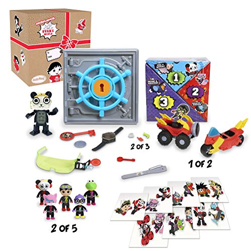 RYAN'S WORLD Mystery Spy Bóveda, 10 sorpresas en el Interior
