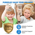 PUREPLUS DA97-17376B - Filtro de agua de repuesto para Samsung HAF-QIN, HAF-QIN/EXP, DA97-08006C, RF23M8070SG, RF23M8070SR, RF23M8090SG, RF23M8090SR, RF23M8570SR, RFR 3M88590SG Refrigerador, paquete de 3