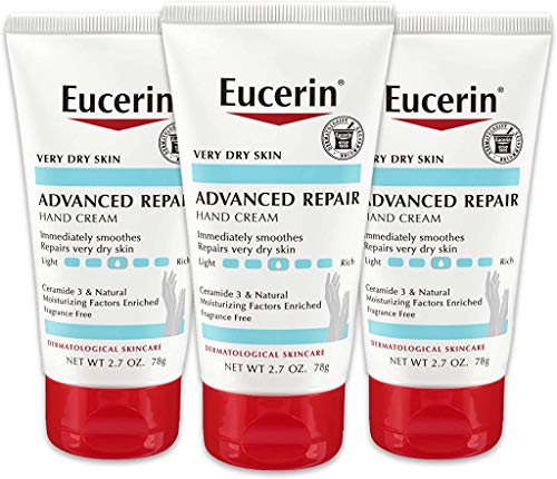 Eucerin Eucerin Advanced Repair Hand Creme, 2.7 Ounce (Paquete de3)