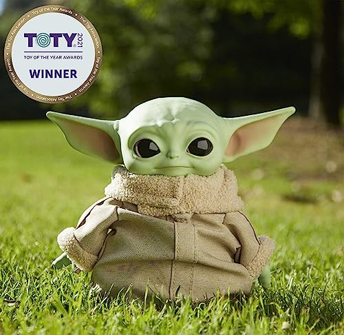 Mattel Star Wars, Figura Yoda de The Child, Juguete de Peluche para niños de 3 años en adelante