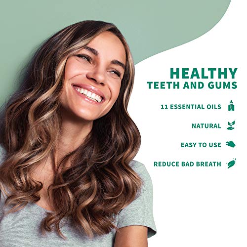 Natural Gum Serum, Organic Breath Freshener, Natural Mouthwash, Dirty Mouth Boost Gum Serum 0.5 Ounces - Made in the USA - Safe, Effective and All Natural