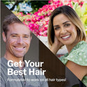Champú para pérdida de cabello | Fórmula vegana DHT para adelgazar el cabello desarrollado por dermatólogos | Experimenta un cabello más saludable, más completo y más grueso – Shapiro MD