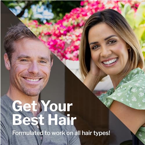 Champú para pérdida de cabello | Fórmula vegana DHT para adelgazar el cabello desarrollado por dermatólogos | Experimenta un cabello más saludable, más completo y más grueso – Shapiro MD