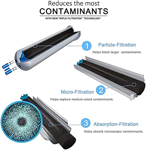 Refrigеrator 9083 Filtro de agua de repuesto para filtro de agua Refrigеrator 46-9083 46-9030 (3 piezas)