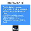 XESSO Lubricante personal natural a base de agua 8.3fl.oz para mujeres y hombres y parejas sexuales, masajes, resbaladizos, parabenos y glicerina, gel lubricante de larga duración, sensible a la piel, fabricado en Estados Unidos y paquete discreto