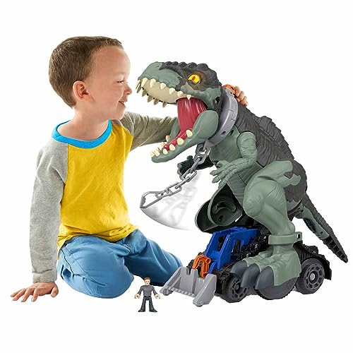 IMAGINEXT, Jurassic World, Juguete de Dinosaurio, Mega Rugido Salvaje, Juguete para Niños, 3 Años en Adelante