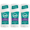 Tom's of Maine Long-Lasting Aluminum-Free Natural Deodorant for Women, Wild Lavender, 2.25 oz. 3-Pack