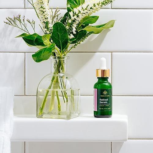 ToLB Retinol Serum - 72% Organic - Clinical Strength Retinol Moisturizer - Anti Aging Anti Wrinkle Facial Serum - 1 ounce