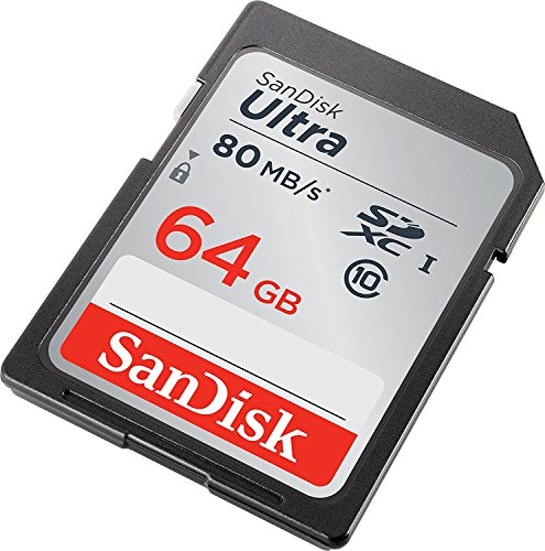SanDisk Ultra SDSDSDUNC-016G-GN6IN - Tarjeta de Memoria SDHC UHS-I (16 GB, Clase 10, hasta 80 MB/s)