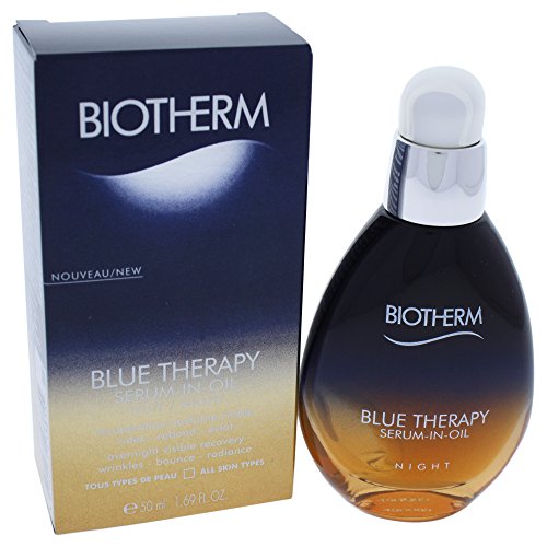 Biotherm Blue Therapy Serum-in-oil Night for Women, 1.69 Ounce