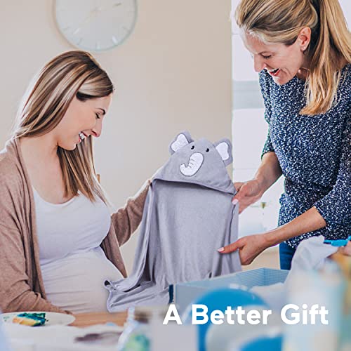 Momcozy Toalla con capucha para bebé, 8 piezas de toalla de baño para niños o niñas, juego de toallas y toallas de bebé con bonito diseño, toalla de ducha de bebé, regalo para recién nacidos, bebés y niños pequeños