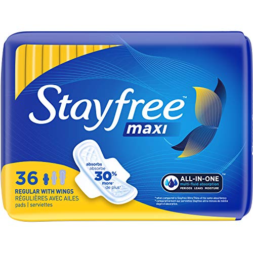 Stayfree Maxi Pads for Women