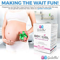 GenderBliss® - Kit de prueba de predicción de género - Prueba para niños o niñas, prueba de género en el hogar, no invasiva, segura para madre y bebé. Descubre el género de tu bebé tan pronto como 10 semanas