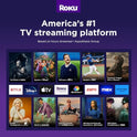 Roku Express 4K+ | Reproductor Multimedia de transmisión HD/4K/HDR con transmisión inalámbrica Suave y Control Remoto de Voz Roku con Controles de TV, Incluye Cable HDMI Premium