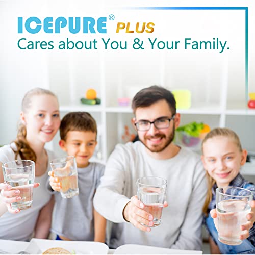 ICEPURE 3X GE Smart Water Filter for MWF GWF MWFP WF287 HWF Replacement