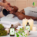 SVA Organics 100% Natural Peppermint Essential Oil â€"Therapeutic Grade Aromatic Oil, 4 Fl Oz with Dropper | Natural Aromatherapy Oils