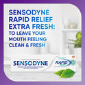 Sensodyne - Pasta de dientes de sensibilidad de alivio rápido para dientes sensibles