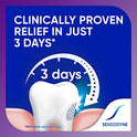 Sensodyne - Pasta de dientes de sensibilidad de alivio rápido para dientes sensibles