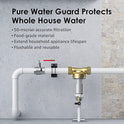 Waterdrop Filtro de agua de sedimentos reutilizable, sistema de prefiltración para toda la casa