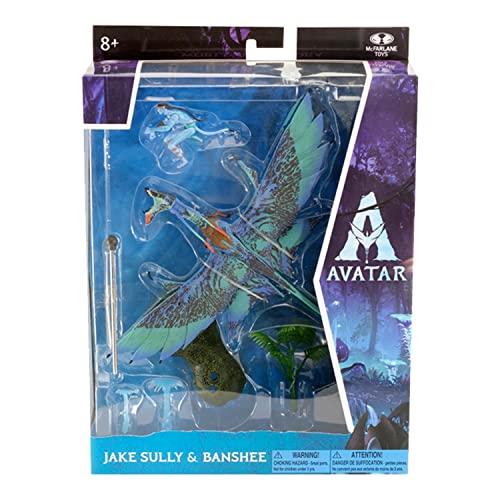McFarlane - Avatar - World of Pandora Lrg DLX Set - A1 Jake Skully & Banshee (Bob)
