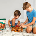 Lincoln Logs 100th Anniversary Set de construcción de lata