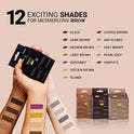MINA Eyebrow Henna for Eyebrow Color and Tinting kit- Medium Brown