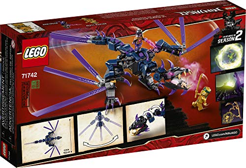 LEGO Kit de construcción Ninjago® Legacy 71742 Dragón de Overlord (372 Piezas)