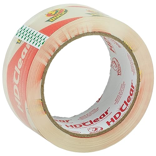 Duck Brand HD Clear High Performance Packaging Tape,