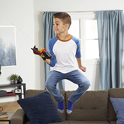 Marvel Spider-Man Super Web Slinger, Redes de Disparos 2 en 1 o Agua, Juguete de Disparo de Red Spider-Man, Juguetes de Juego de rol, Juguetes de Spider-Man para niños y niñas de 5 años