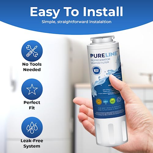 Maytag UKF8001 Pur – Filtro de agua de flujo rápido Sustitución UKF8001AXX, edr4rxd1, Whirlpool 4396395, PuriClean II, Kenmore 9006 por pura línea