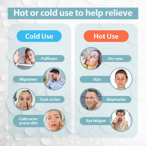 NEWGO Cooling Eye Mask for Migraines and Headache