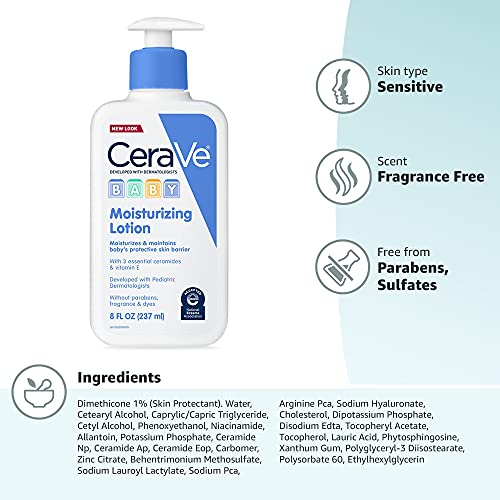 CeraVe Baby Lotion, 8 Ounce