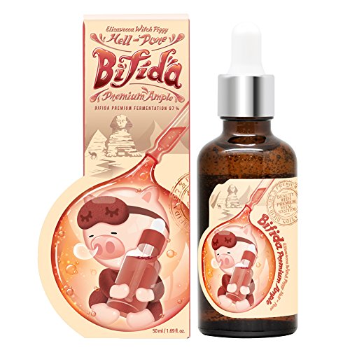 Elizavecca Serum Facial Con Fermento De Bifida| funciones blanqueadoras y antipigmentación.