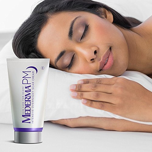 Mederma PM Crema intensiva para cicatrices durante la noche – Funciona con la actividad regenerativa nocturna de la piel – aplicación una noche se muestra clínicamente para hacer cicatrices más pequeñas y menos visibles