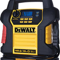 DEWALT DXAEJ14 - Arrancador Digital portátil para estación de alimentación: 1400 pico/700 amperios instantáneos, compresor de Aire Digital de 120 PSI, Puertos USB de 3.1 A, Abrazaderas de batería