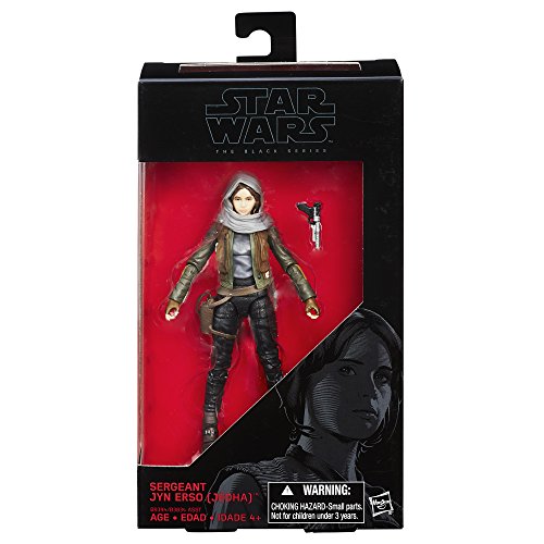 Star Wars Figura de Acción Black Series Sergeant Jyn Erso Jedha, 6"