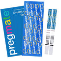 PreGMATE 100 Ovulación y 50 tiras de prueba de embarazo LH Kit de predictor de sobretensión Combo (100 LH + 50 HCG)
