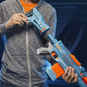 Nerf - Elite 2.0 Echo CS-10 Lanzador, 24 Dardos Oficiales, Clip de 10 Dardos, Reserva extraíble y extensión de cañón, 5 rieles tácticos