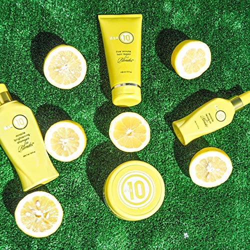 It's A 10 Haircare Miracle - Spray acondicionador sin enjuague para rubias, 4 onzas, 2 unidades