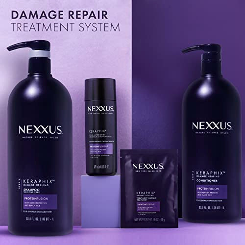 Nexxus Keraphix Shampoo, for Damaged Hair 13.5 oz