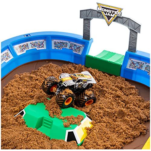 Monster Jam Set de Juego Monster Dirt, Arena de Playa