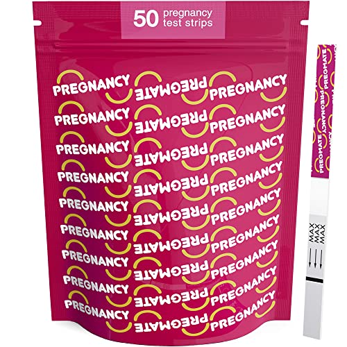 PREGMATE 50 Pregnancy HCG Test Strips (50 HCG)