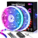 Daybetter Tira de luces LED de control remoto de 5050 RGB flexible que cambia de color